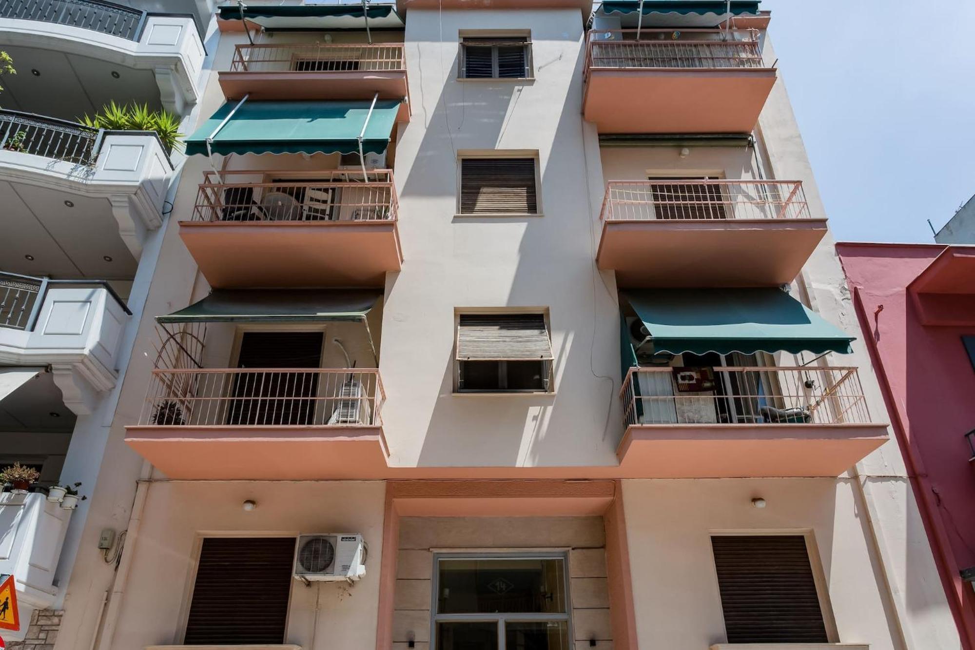 Romantic Love-Nest Studio Near Acropolis & Metro Atenas Exterior foto